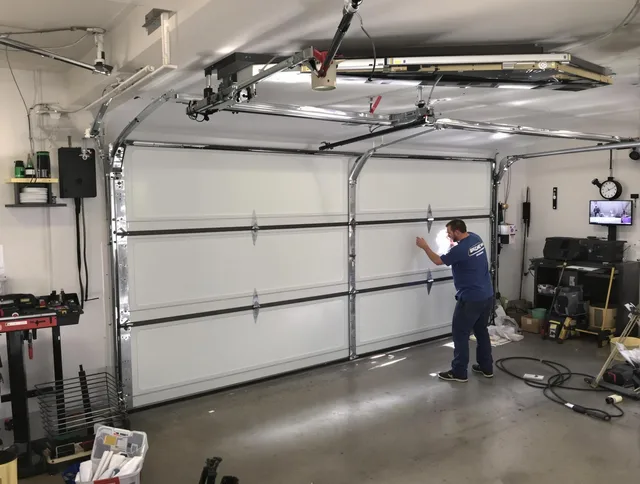 Professional garage door repair service by Temescal Valley Garage Door Repair in Temescal Valley