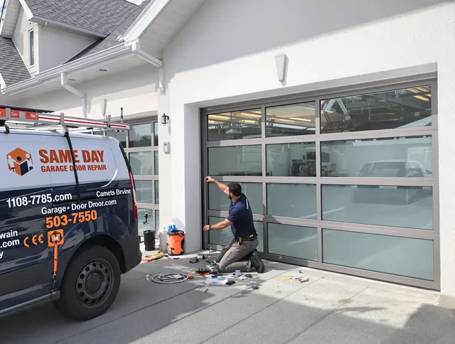 Same-day garage door repair service by Temescal Valley Garage Door Repair in Temescal Valley